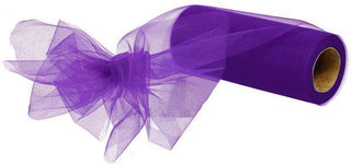 TULLE | 6" X 25YD | PURPLE | SUPPLIES | RC126623