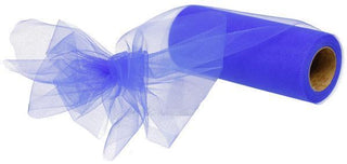 TULLE | 6"X25YD | ROYAL BLUE | SUPPLIES | RC126625