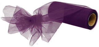 TULLE | 6"X25YD | WINE | SUPPLIES | RC126647