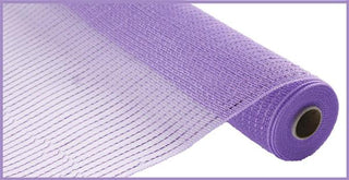 DECOMESH | 21"X10YD | WIDE FOIL | LAVENDER W/LAVENDER FOIL | MESH | RE106613