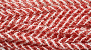 WREATH ACCENT | 8MM X 20YD SNOWDRIFT DECO FLEX TUBING | RED/WHITE | RE3222G2