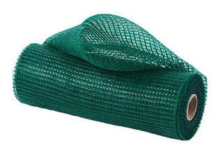 DECOMESH | 10" X 10 YD | HORIZONTAL WIDE STRIPE MESH | DARK GREEN | RE8900XT