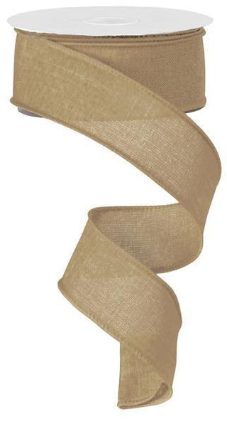 RIBBON | 1.5"X10YD | ROYAL BURLAP | BEIGE | RG127801