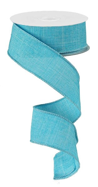 RIBBON | 1.5"X10YD | ROYAL BURLAP | LIGHT BLUE | RG127814