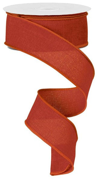 RIBBON | 1.5"X10YD | ROYAL BURLAP | RUST | RG127874