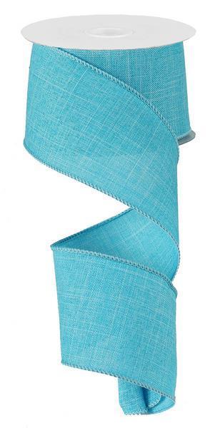 RIBBON | 2.5"X10YD ROYAL BURLAP | LIGHT BLUE | RG127914