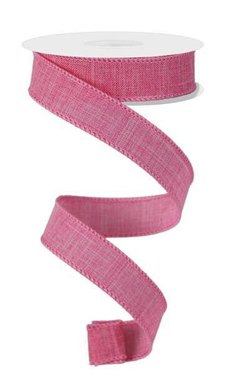 RIBBON | 7/8"X10YD ROYAL BURLAP | PINK | RG727822