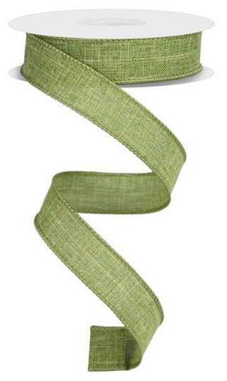 RIBBON | 7/8"X10YD ROYAL BURLAP | FERN GREEN| RG72782Y