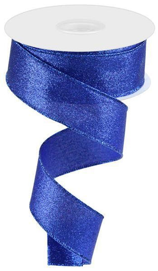 RIBBON | 1.5"X10YD | SHIMMER GLITTER | ROYAL BLUE | RGC159625