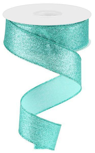 RIBBON | 1.5"X10YD | SHIMMER GLITTER | ICE BLUE | RGC1596RM