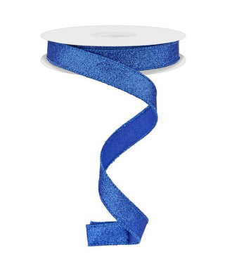 RIBBON | 5/8"X10YD SHIMMER GLITTER | ROYAL BLUE | RGF108925