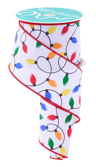 MATCHING SIGN/RIBBON SET | EMBOSSED CHRISTMAS TREE W/LIGHTS | GW2025