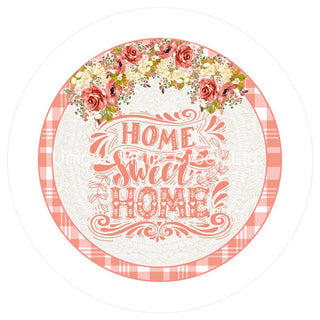 VINYL DECAL | HOME SWEET HOME | PLAID | FLORAL | VINTAGE | EVERYDAY | SPRING | SUMMER