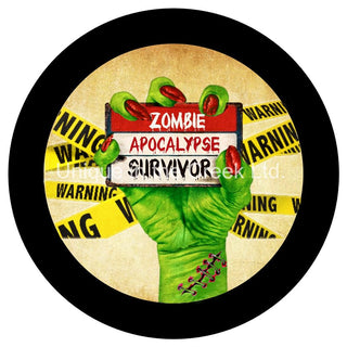 Vinyl Decal | Apocalypse Survivor | Zombie | Halloween | Autumn | Fall