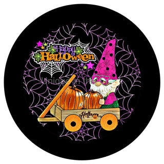 Vinyl Decal | Happy Halloween | Pumpkin Cart | Autumn | Fall