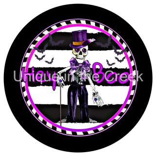 VINYL DECAL | BOO | SKELETON | HALLOWEEN | AUTUMN | FALL