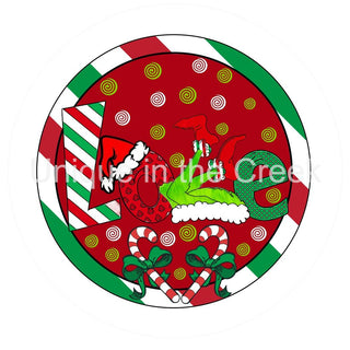 VINYL DECAL | LOVE | CANDY CANE | CHRISTMAS