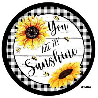 VINYL DECAL | YOU ARE MY SUNSHINE  | SUNFLOWER | FARMHOUSE | SUMMER | EVERYDAY