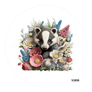 VINYL DECAL | BADGER | 3D