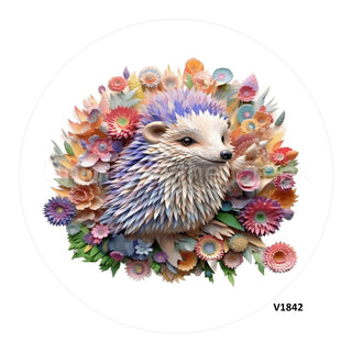 VINYL DECAL|  HEDGE HOG | 3D | EVERYDAY