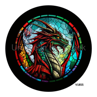 Décalcomanie vinyle | DRAGON | VITRAGE