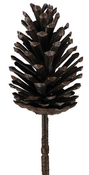 WREATH ACCENT | 27"OAL PINECONE STEM | NATURAL | XD1319