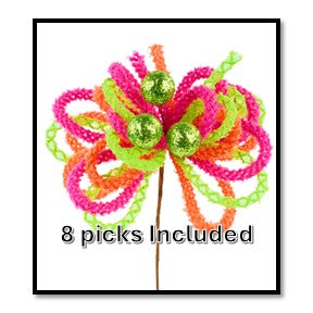 WREATH KIT | FABBOOLOUS GHOST |ORANGE/LIME/BLACK/WHITE | KIT305RI