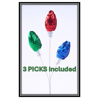 MATCHING SIGN/RIBBON SET | EMBOSSED CHRISTMAS TREE W/LIGHTS | GW2025