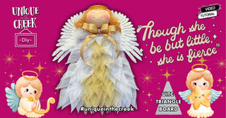 TRIANGLE Wreath Board | DIY Wreath Frame | Unique in the Creek