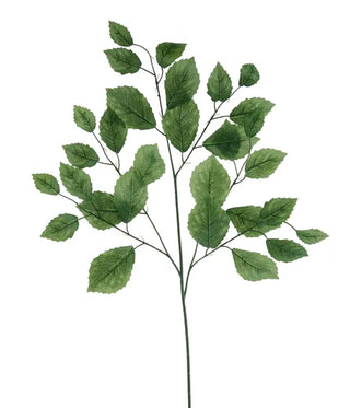 WREATH ACCENT | 28"L Rose Leaf Spray | 12Pc/Bdl, Dark Green | FG663345