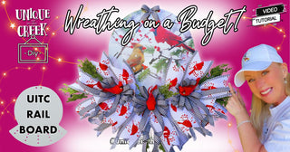 RAIL Wreath Board | DIY Wreath Frame | UNIQUE IN THE CREEK