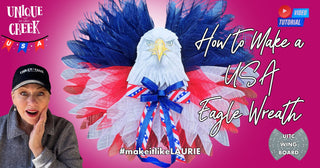 WING Wreath Board | DIY Wreath | Wreath Frame | UNIQUE IN THE CREEK