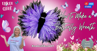 WING Wreath Board | DIY Wreath | Wreath Frame | UNIQUE IN THE CREEK