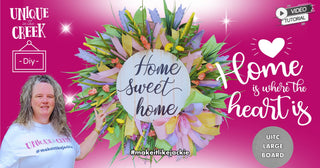 LARGE Wreath Board | Flower Wreath Frame | UNIQUE IN THE CREEK