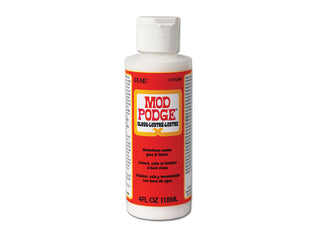 Mod Podge | All-In-One | Glue and Finish (4-Ounce) Gloss Finish | Non-Toxic | Gloss Finish | Supplies