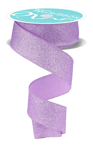 RIBBON | 1.5"X10YD | SHIMMER GLITTER | LAVENDER | rgc159613