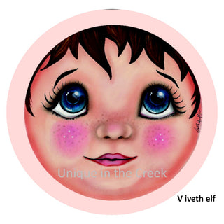 Vinyl Decal | Elf | Angel | Iveth Wright | Christmas | Winter
