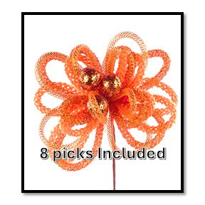 WREATH KIT | PUMPKIN FACE ON CHARACTER BOARD |ORANGE/GREEN | KIT304CH